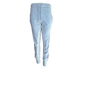 NWT BELLAGIO Las Vegas Joggers | Women’s Small | Knit Combo | Heather Grey